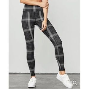 Alo Vapor Legacy Plaid Legging S